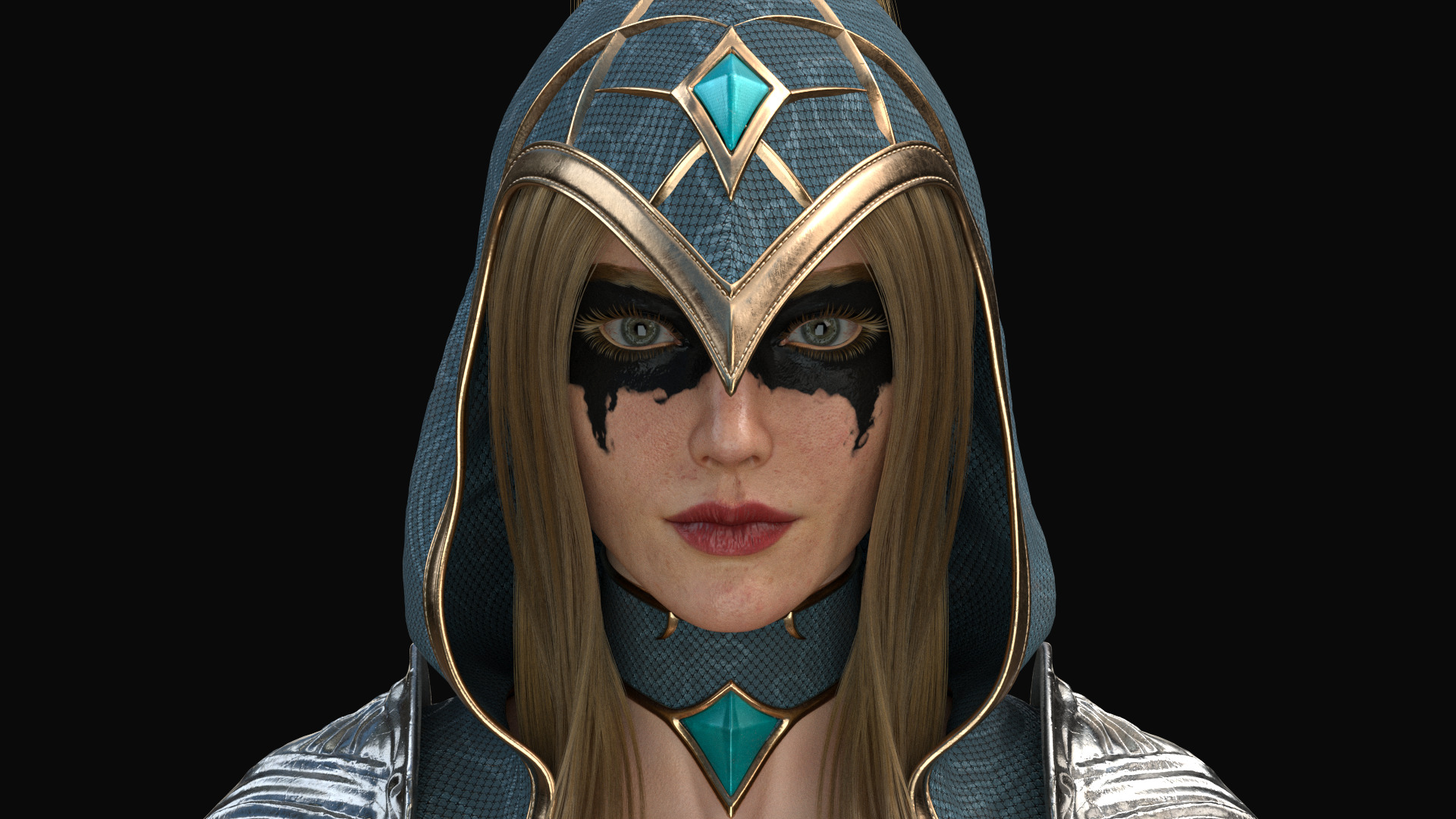 Assassin Cinematic-Ready 3D Model Low-poly 3D model_1