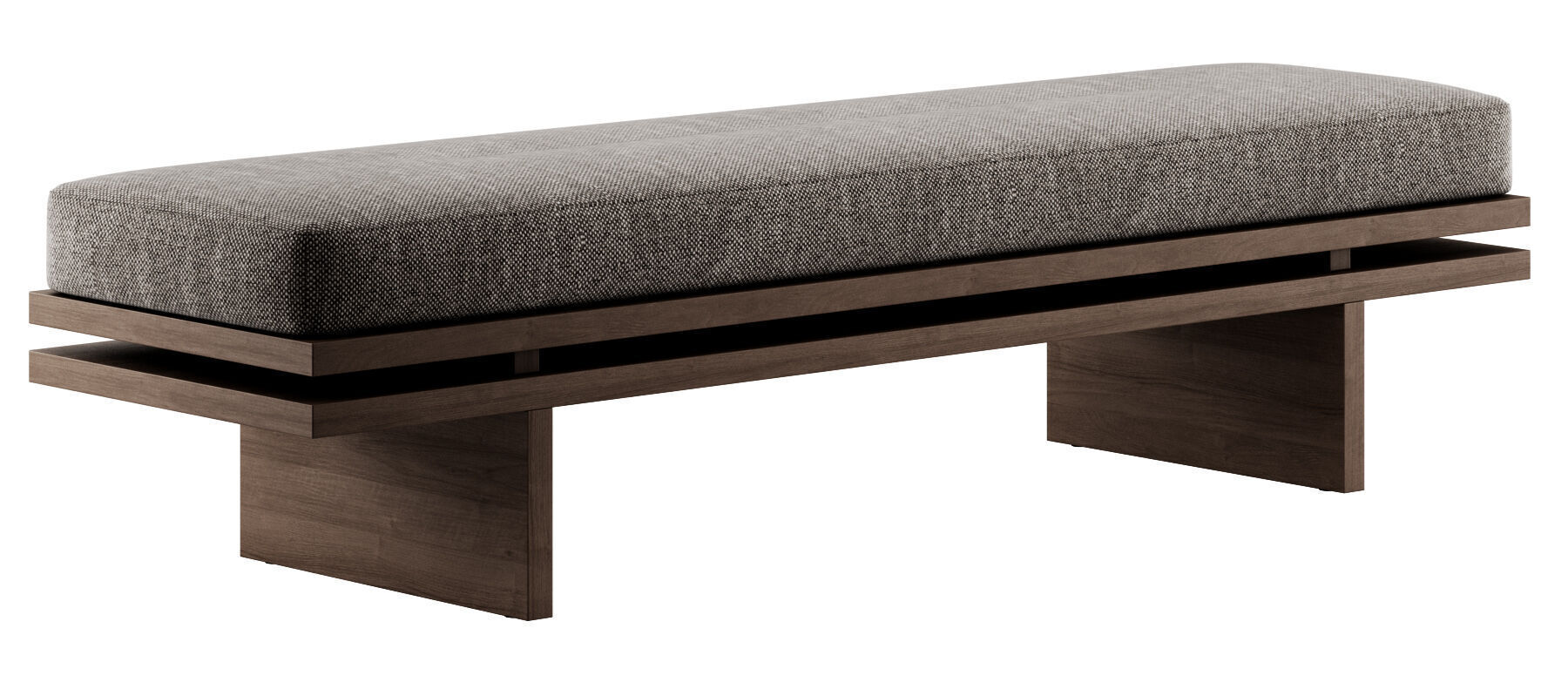 Bench Edo By Manner Matter 3D model_8