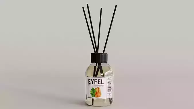 Eyfel Perfume Reed Diffuser Amber Patchouli