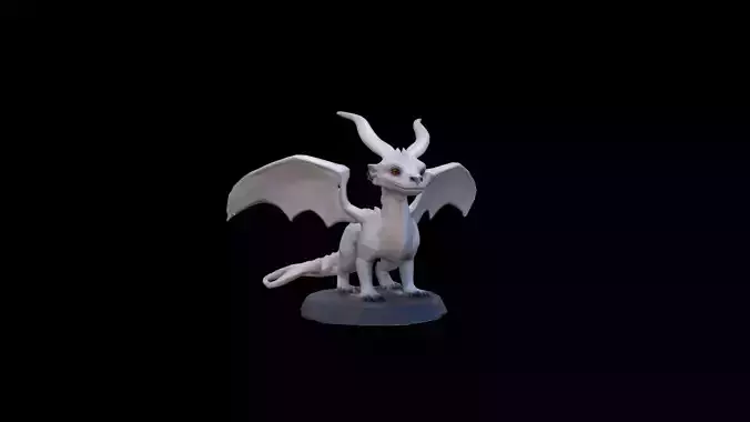Falkor Is The Luckdragon 3d Render