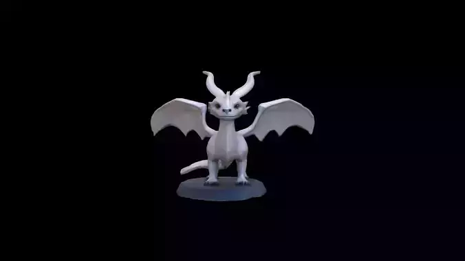 Falkor Is The Luckdragon 3d Render