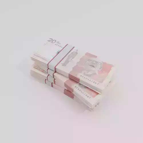 20 Mil Pesos Colombian Currency