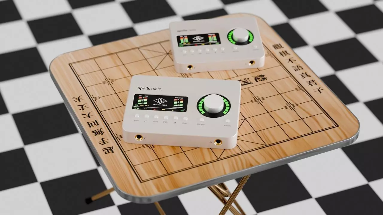 Apollo Solo Audio Interface 3D model