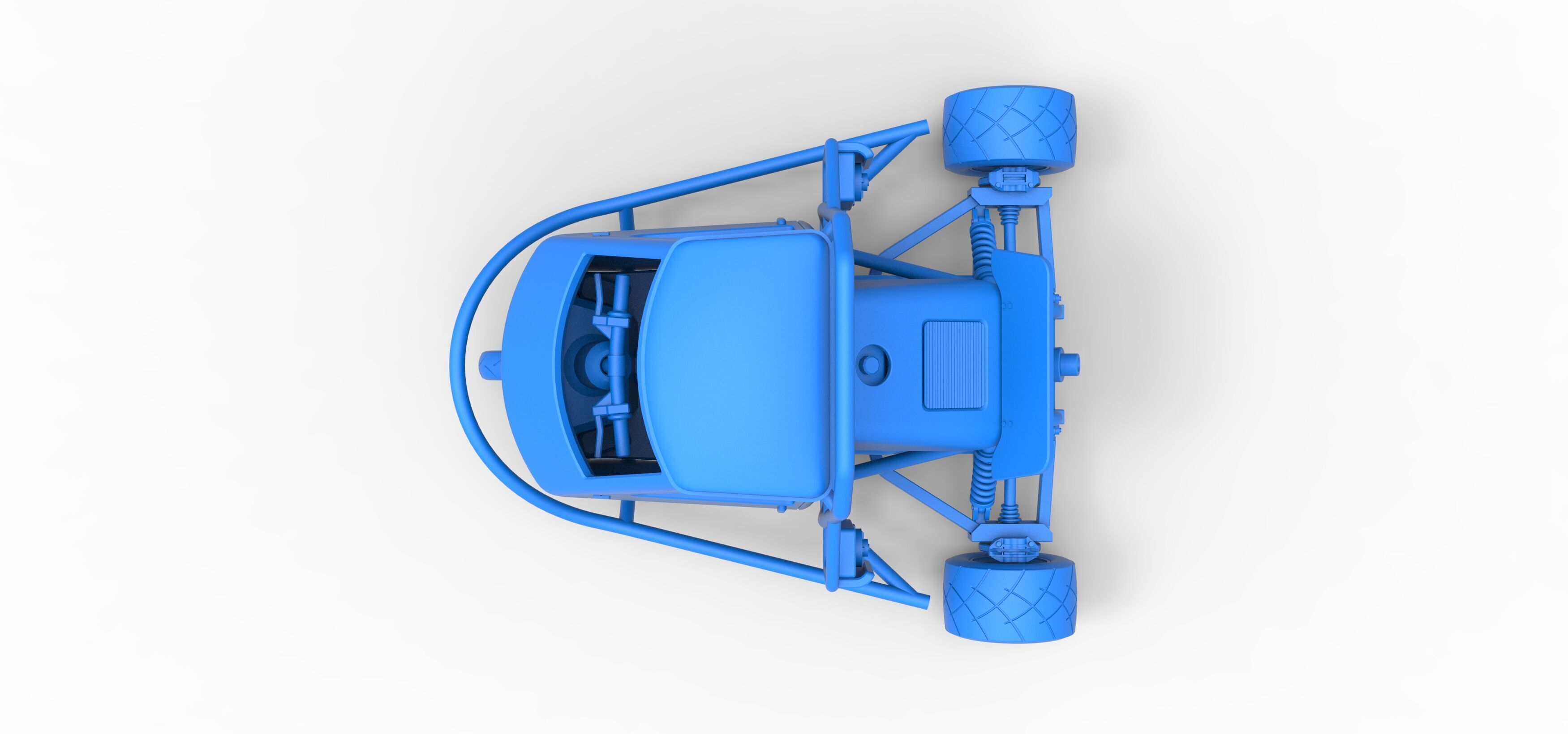Ape car proto Scale 1 to 25 3D print model_34