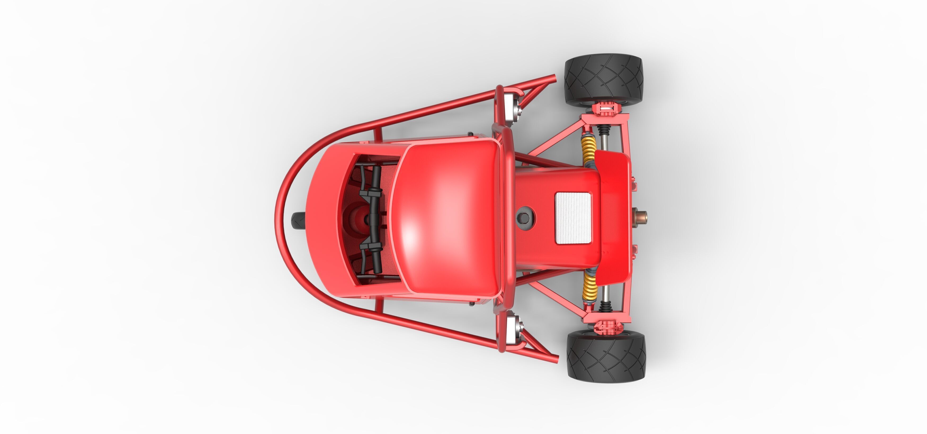 Ape car proto Scale 1 to 25 3D print model_11