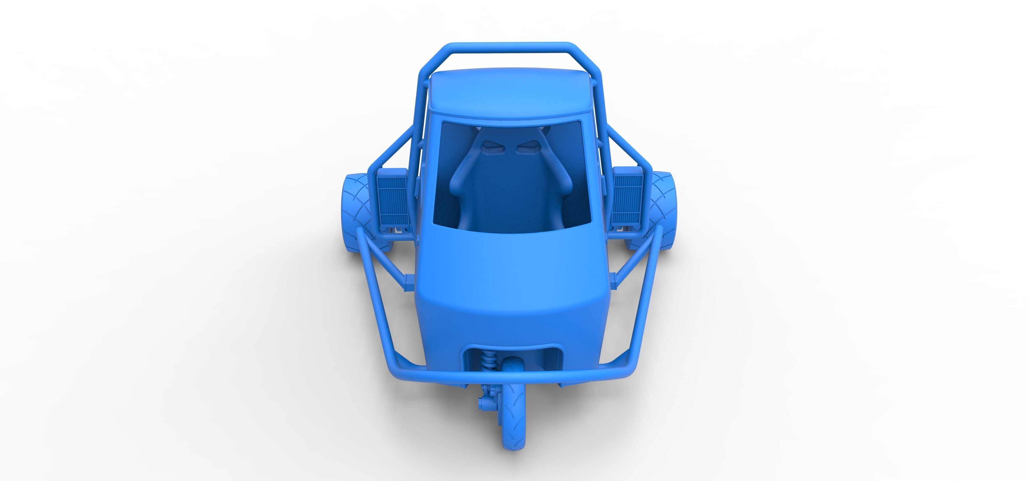Ape car proto Scale 1 to 25 3D print model_31