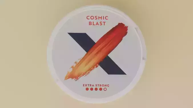 XR Cosmic Blast Snus Can 3D model