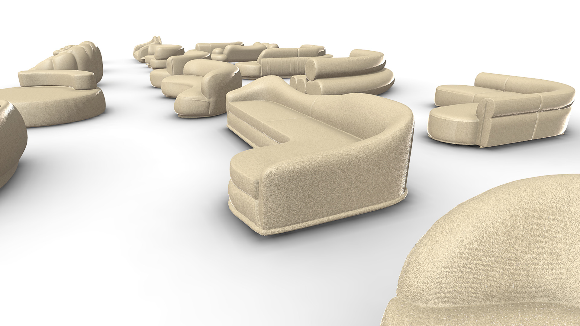 SOFA PACKAGE 3D model_4