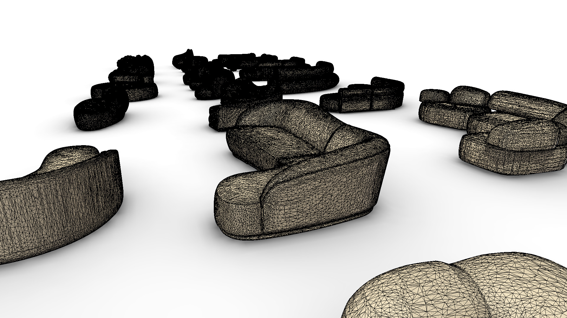 SOFA PACKAGE 3D model_6