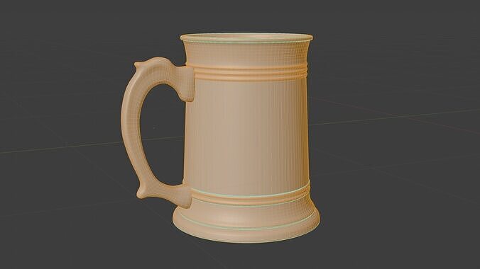 Tankard 3D Model 3D model 3