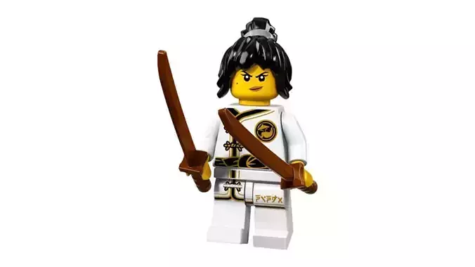 3D print minifigure - 71019-2-Spinjitzu-Training-Nya