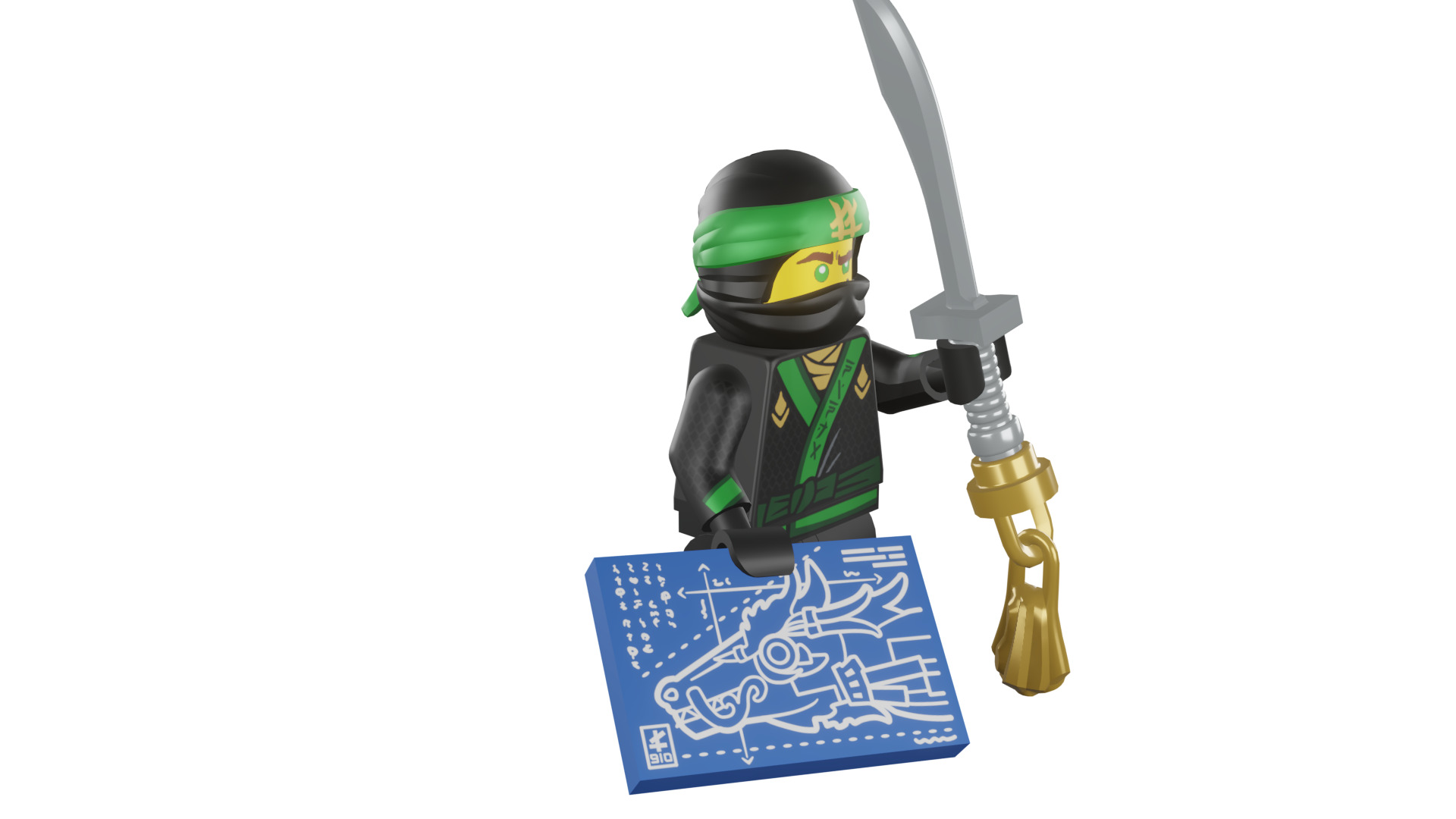 3D print minifigure - 71019-3-Lloyd 3D print model_51