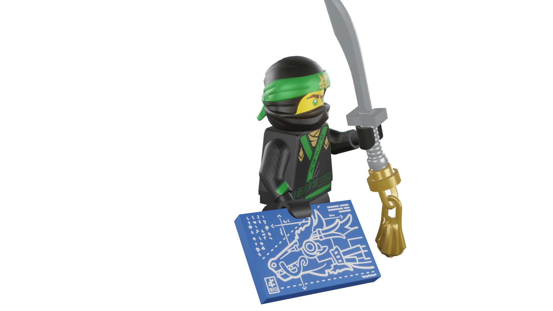 3D print minifigure - 71019-3-Lloyd 3D print model_19