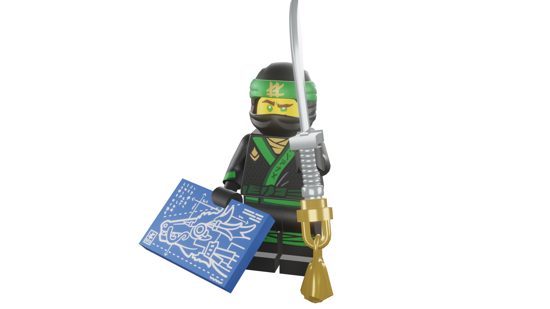 3D print minifigure - 71019-3-Lloyd 3D print model_45