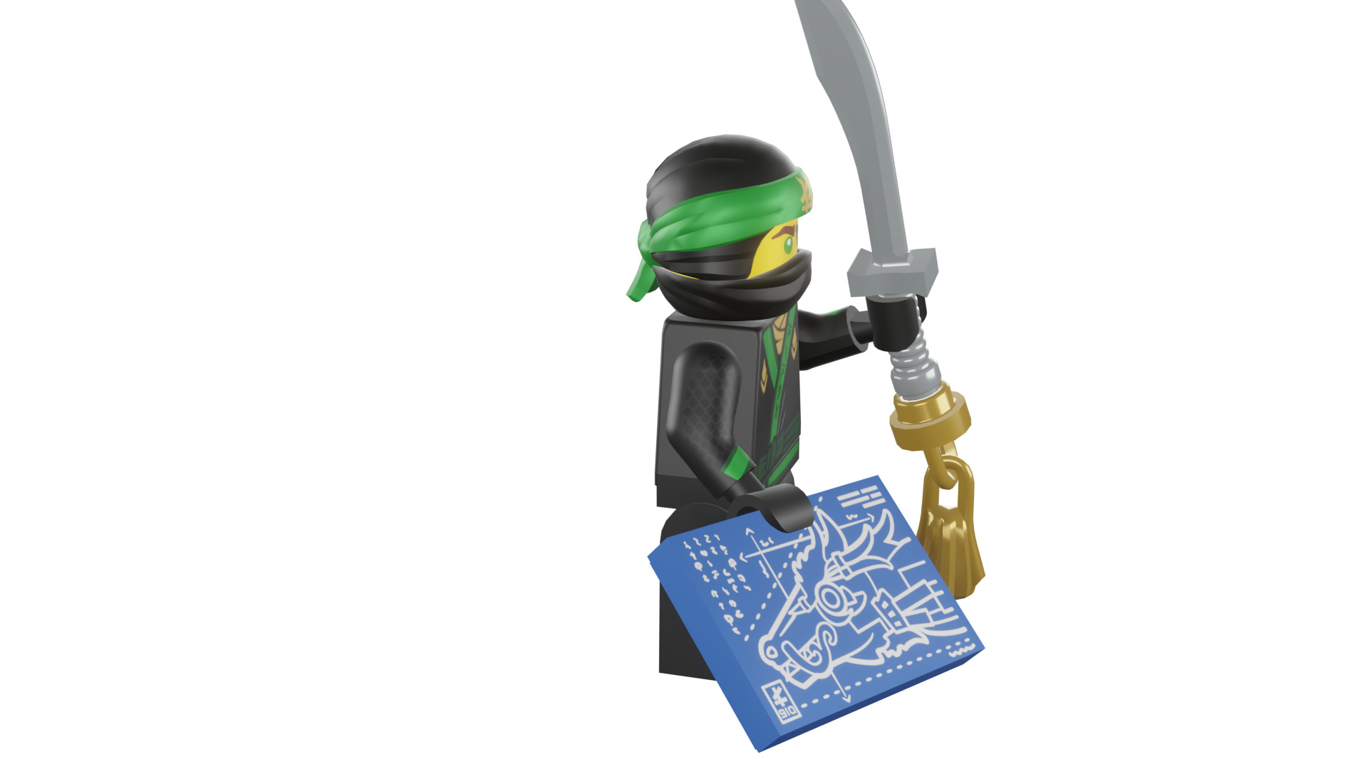 3D print minifigure - 71019-3-Lloyd 3D print model_35