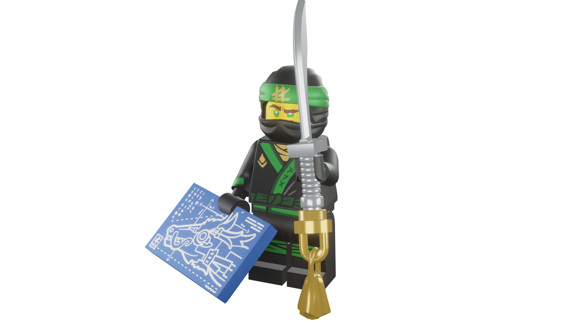 3D print minifigure - 71019-3-Lloyd 3D print model_42