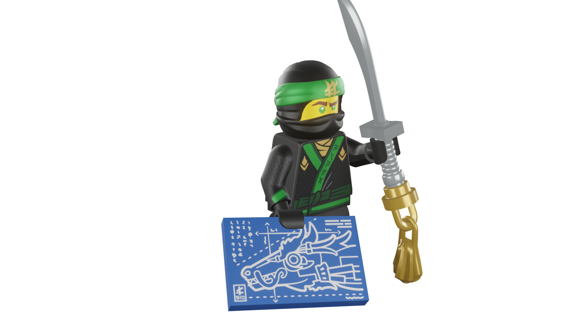 3D print minifigure - 71019-3-Lloyd 3D print model_50