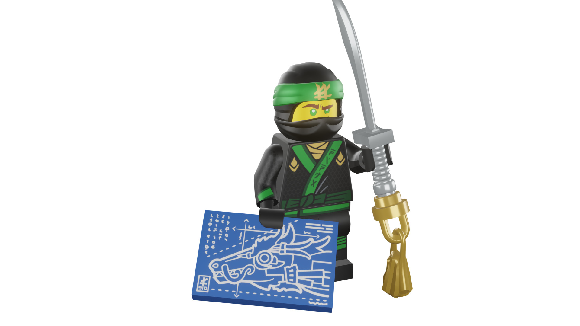 3D print minifigure - 71019-3-Lloyd 3D print model_49