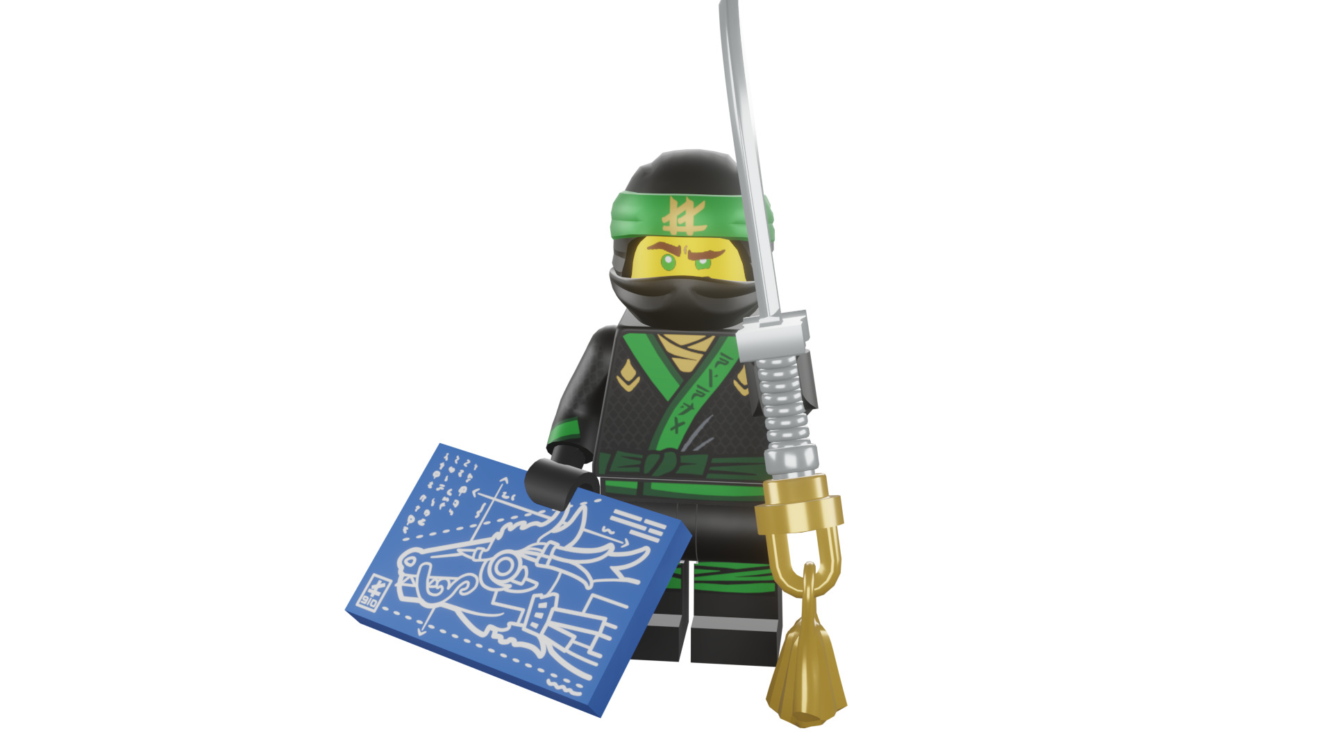 3D print minifigure - 71019-3-Lloyd 3D print model_46