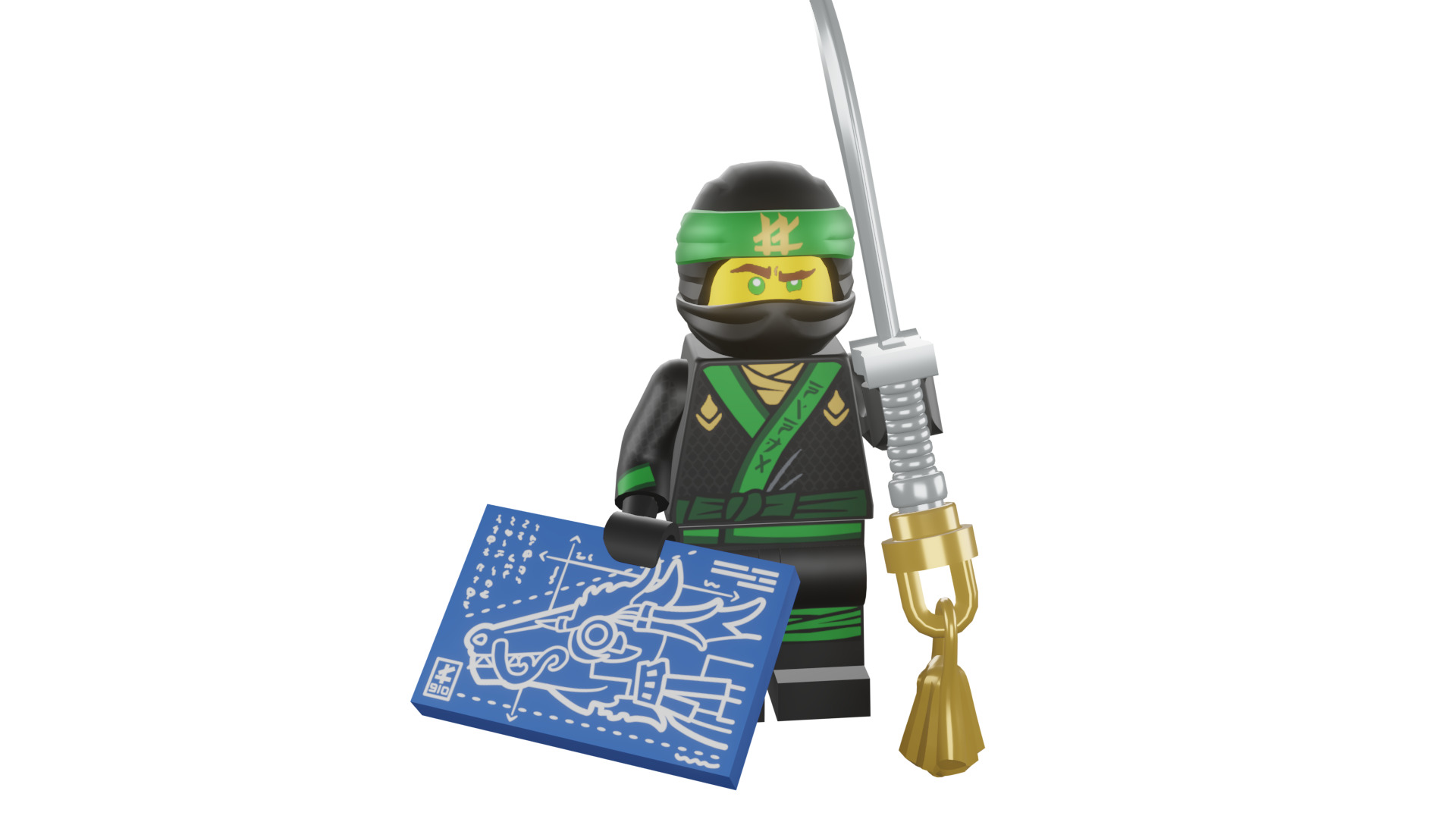 3D print minifigure - 71019-3-Lloyd 3D print model_47