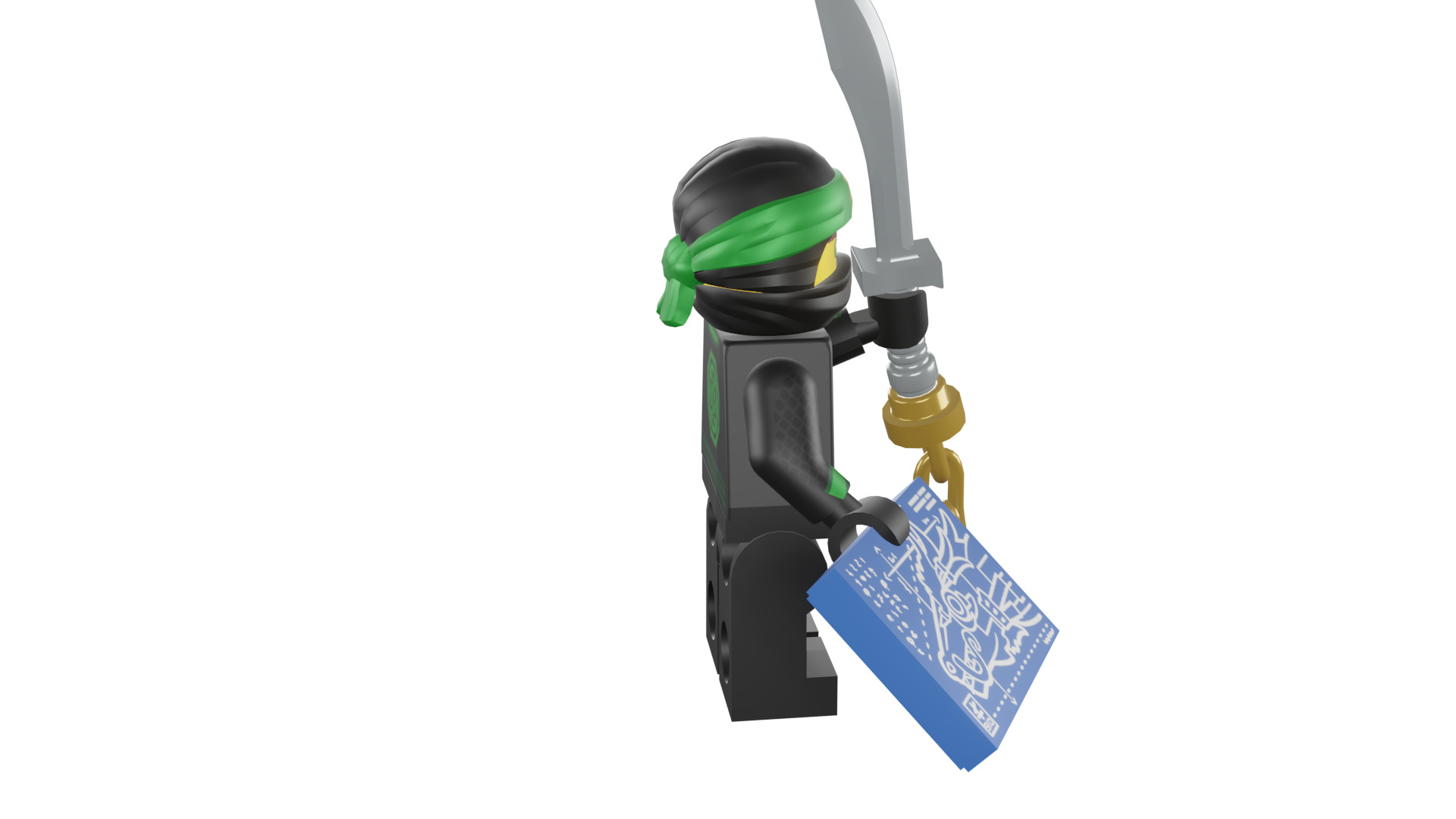 3D print minifigure - 71019-3-Lloyd 3D print model_23