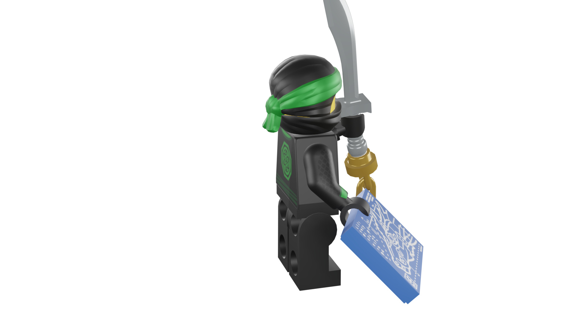 3D print minifigure - 71019-3-Lloyd 3D print model_22