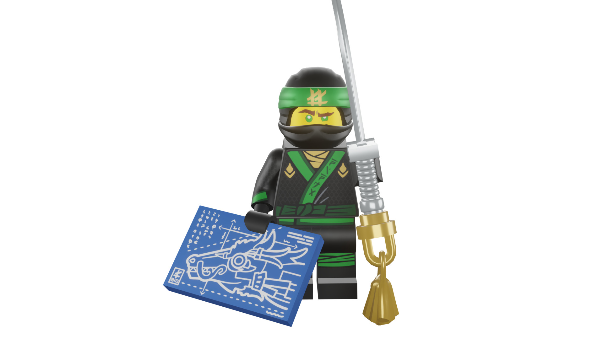 3D print minifigure - 71019-3-Lloyd 3D print model_44