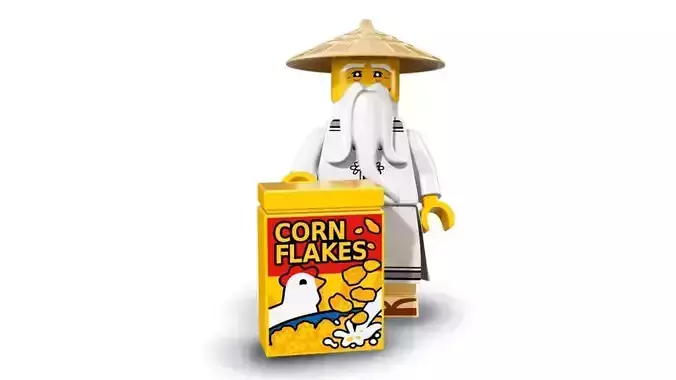 3D print minifigure - 71019-4-Master-Wu 3D print model