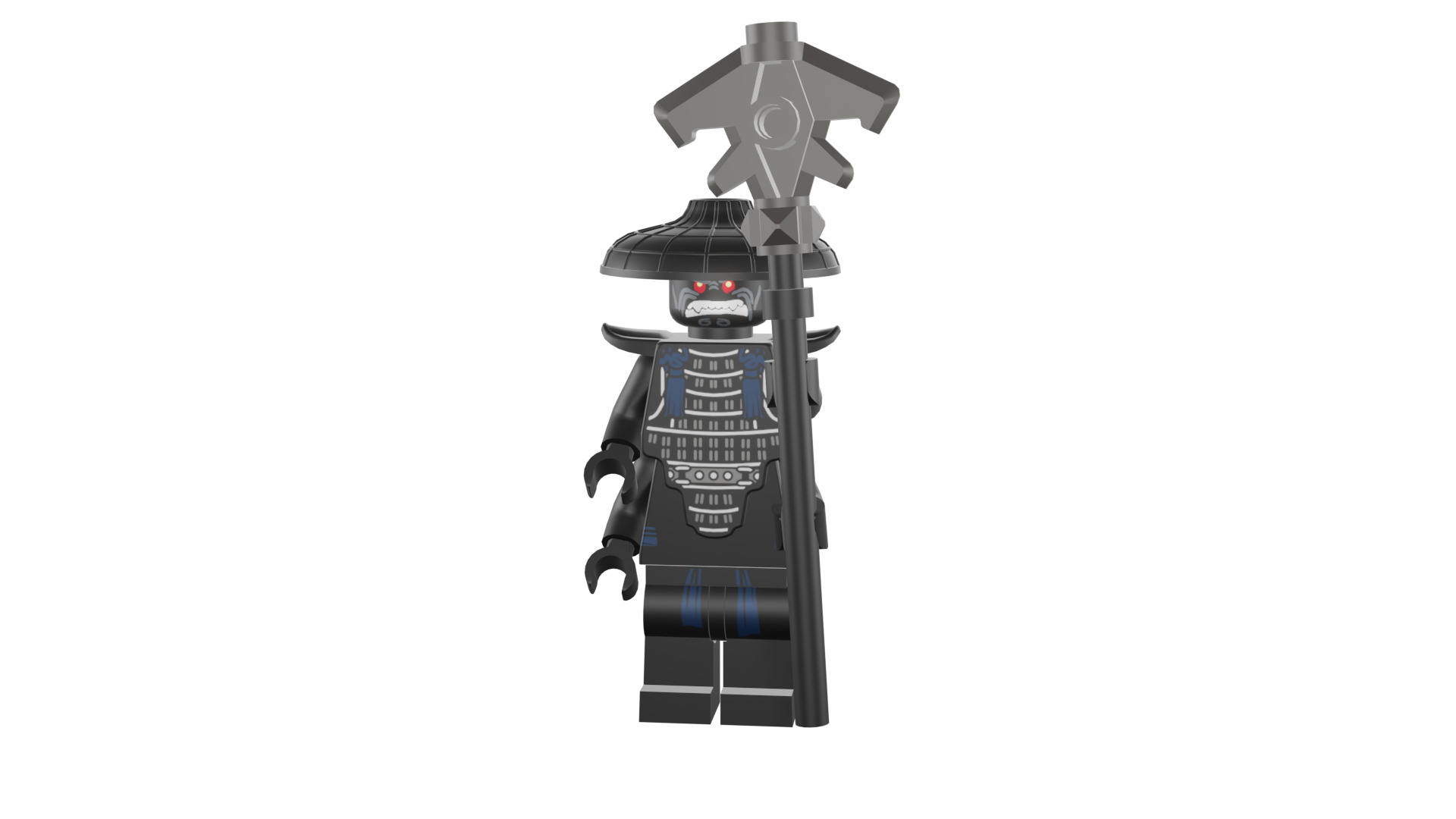 3D print minifigure - 71019-5-Garmadon 3D print model_49