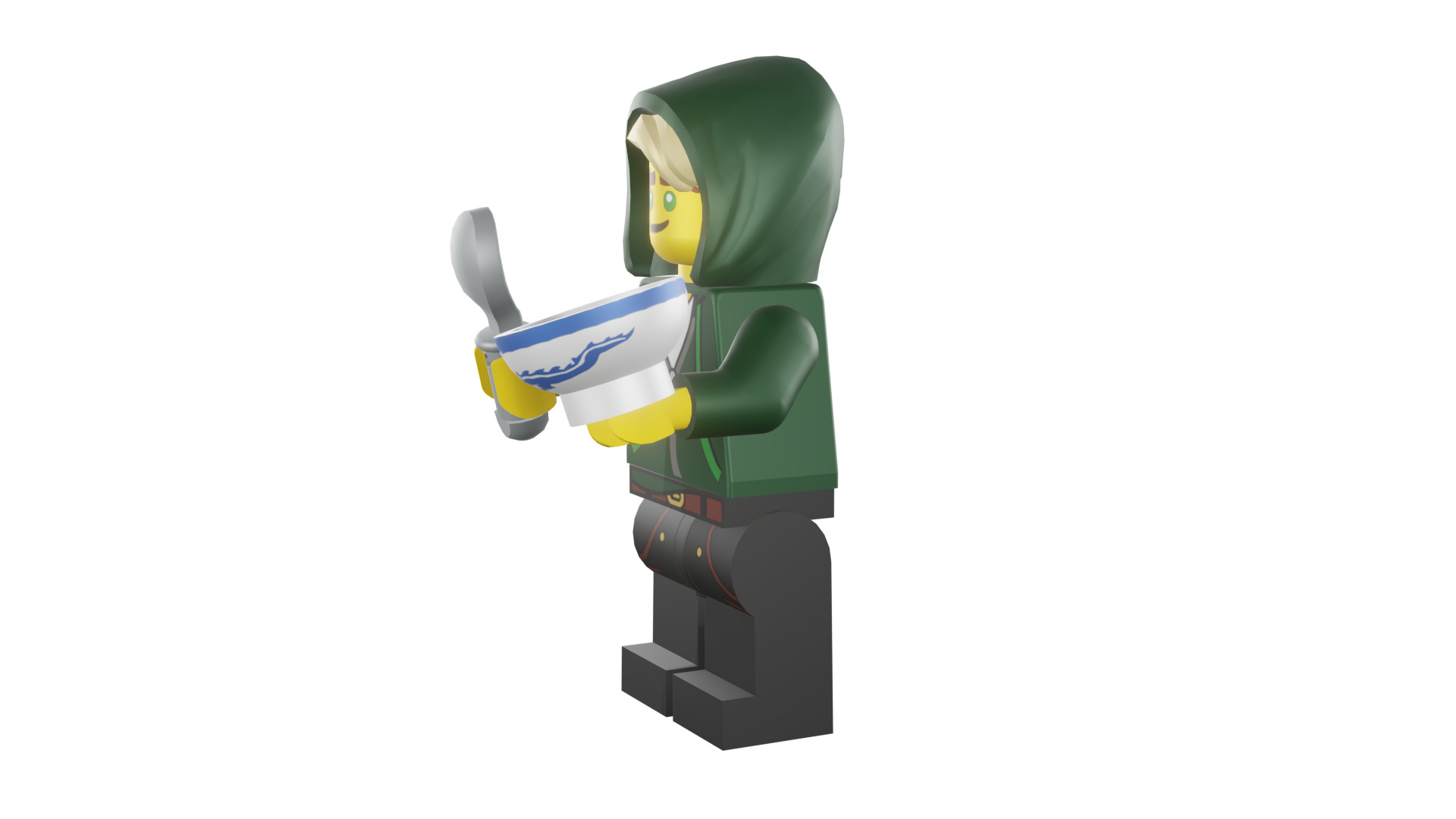 3D print minifigure - 71019-7-Lloyd-Garmadon 3D print model_43