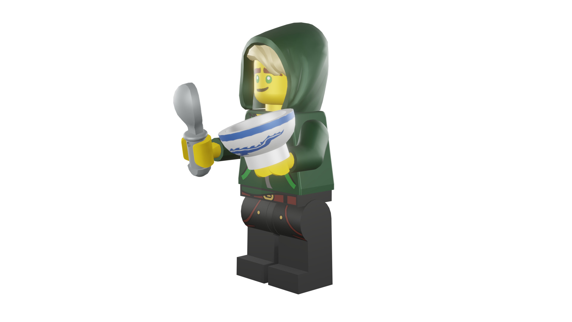 3D print minifigure - 71019-7-Lloyd-Garmadon 3D print model_45