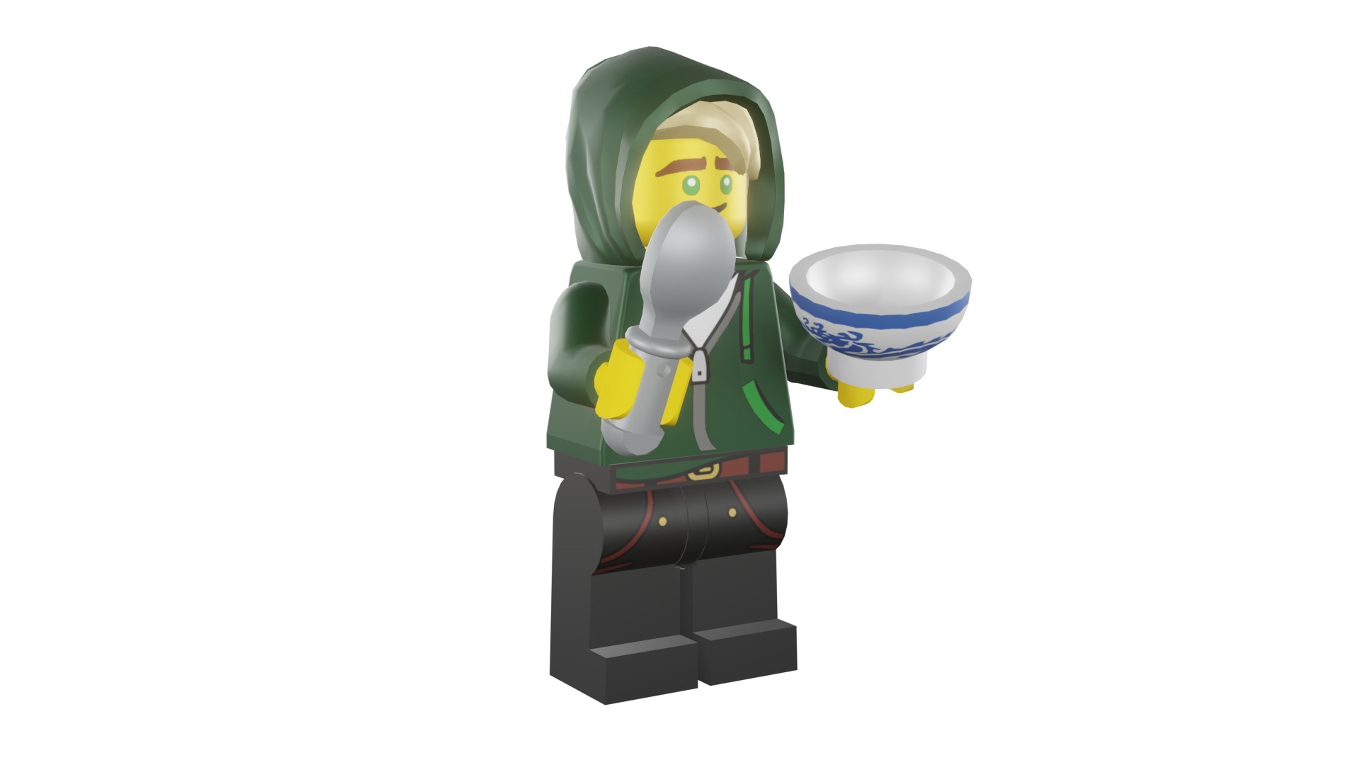 3D print minifigure - 71019-7-Lloyd-Garmadon 3D print model_7