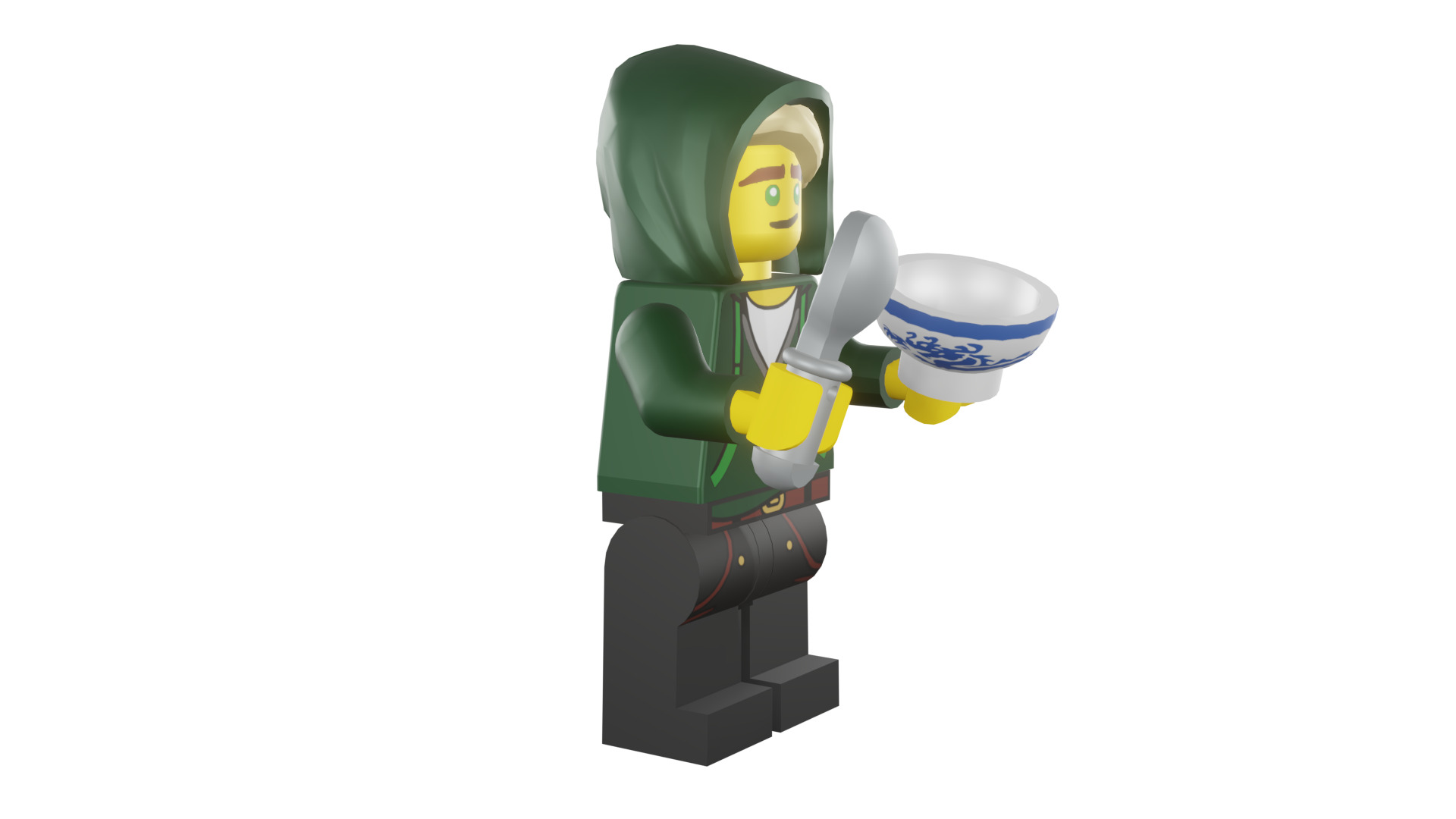 3D print minifigure - 71019-7-Lloyd-Garmadon 3D print model_14