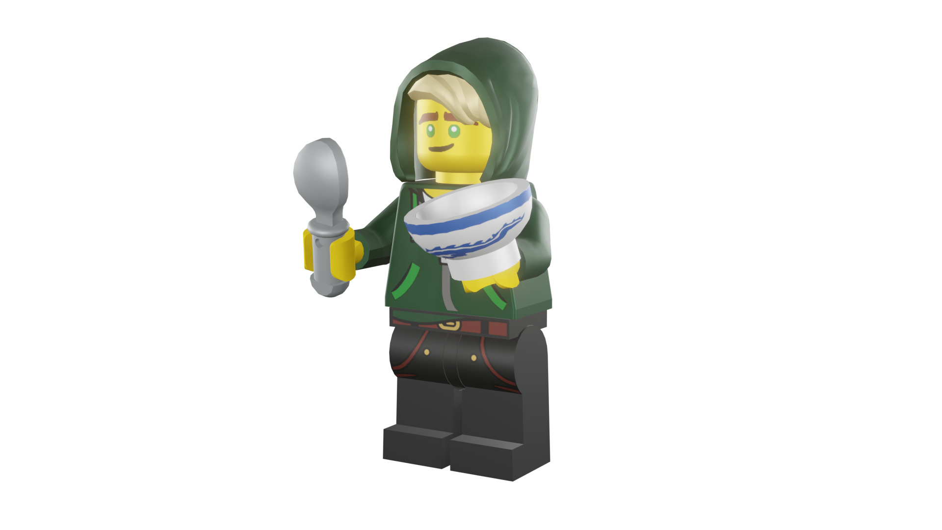 3D print minifigure - 71019-7-Lloyd-Garmadon 3D print model_47