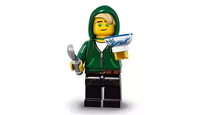 3D print minifigure - 71019-7-Lloyd-Garmadon