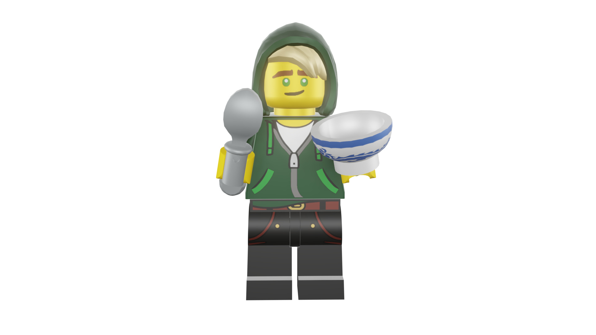 3D print minifigure - 71019-7-Lloyd-Garmadon 3D print model_51