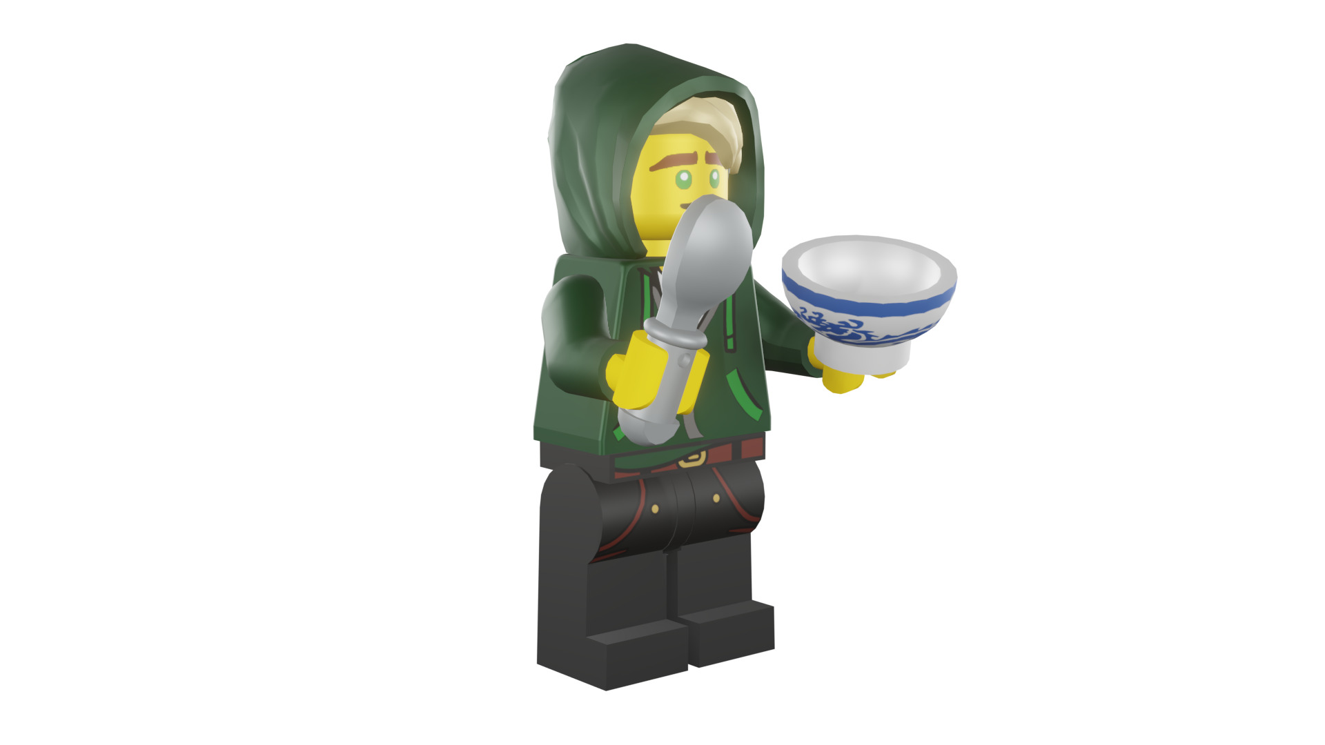 3D print minifigure - 71019-7-Lloyd-Garmadon 3D print model_12