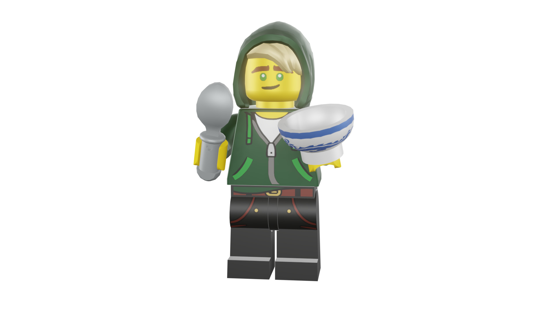 3D print minifigure - 71019-7-Lloyd-Garmadon 3D print model_50
