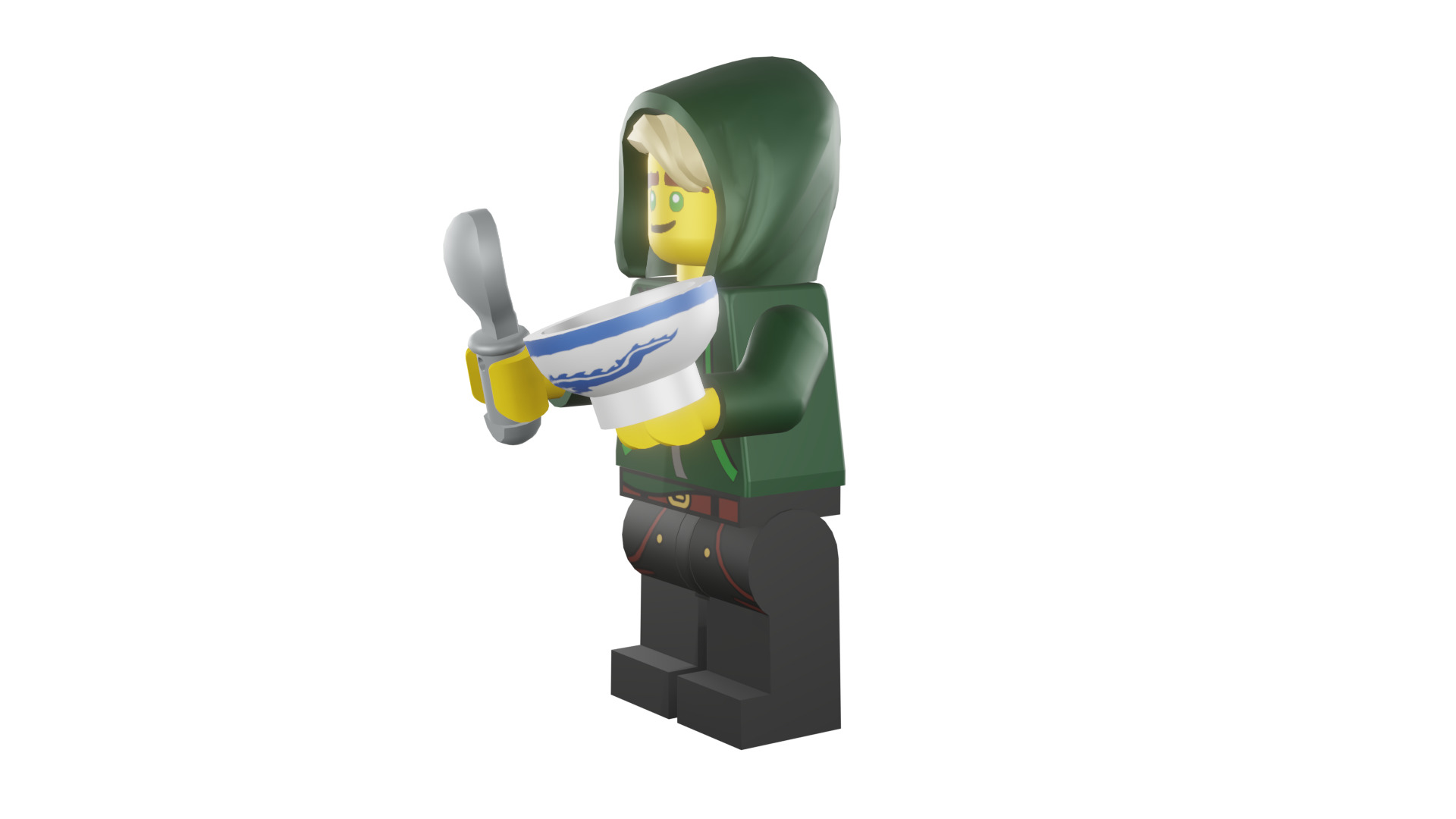 3D print minifigure - 71019-7-Lloyd-Garmadon 3D print model_44
