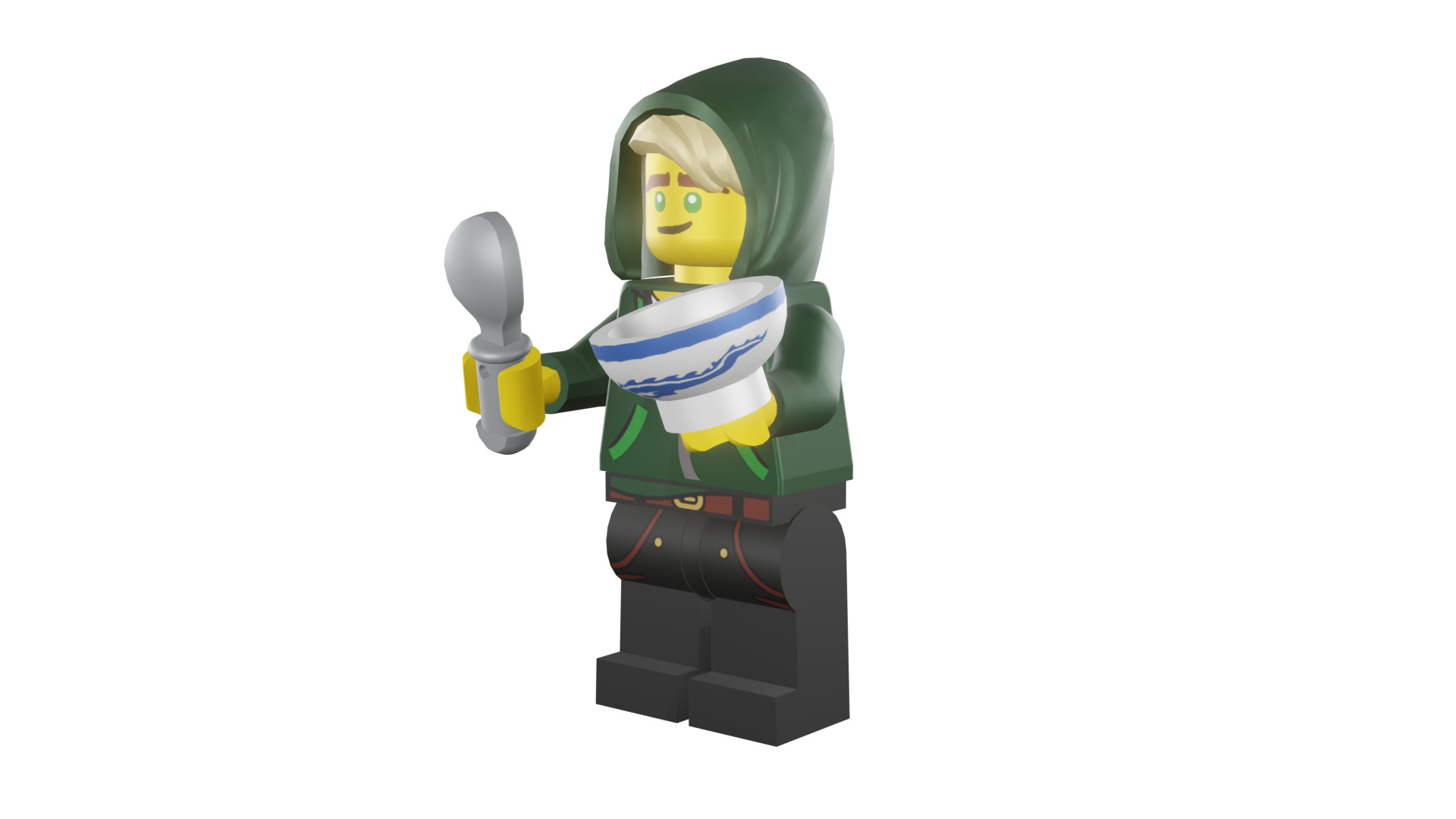 3D print minifigure - 71019-7-Lloyd-Garmadon 3D print model_46