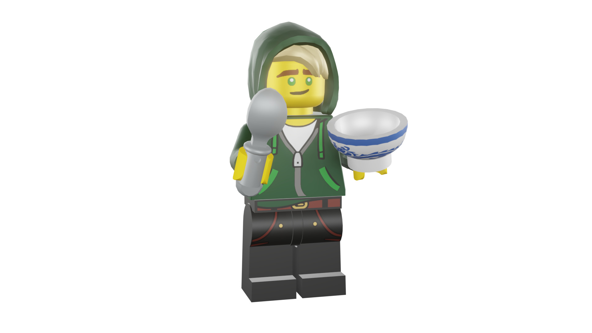 3D print minifigure - 71019-7-Lloyd-Garmadon 3D print model_5