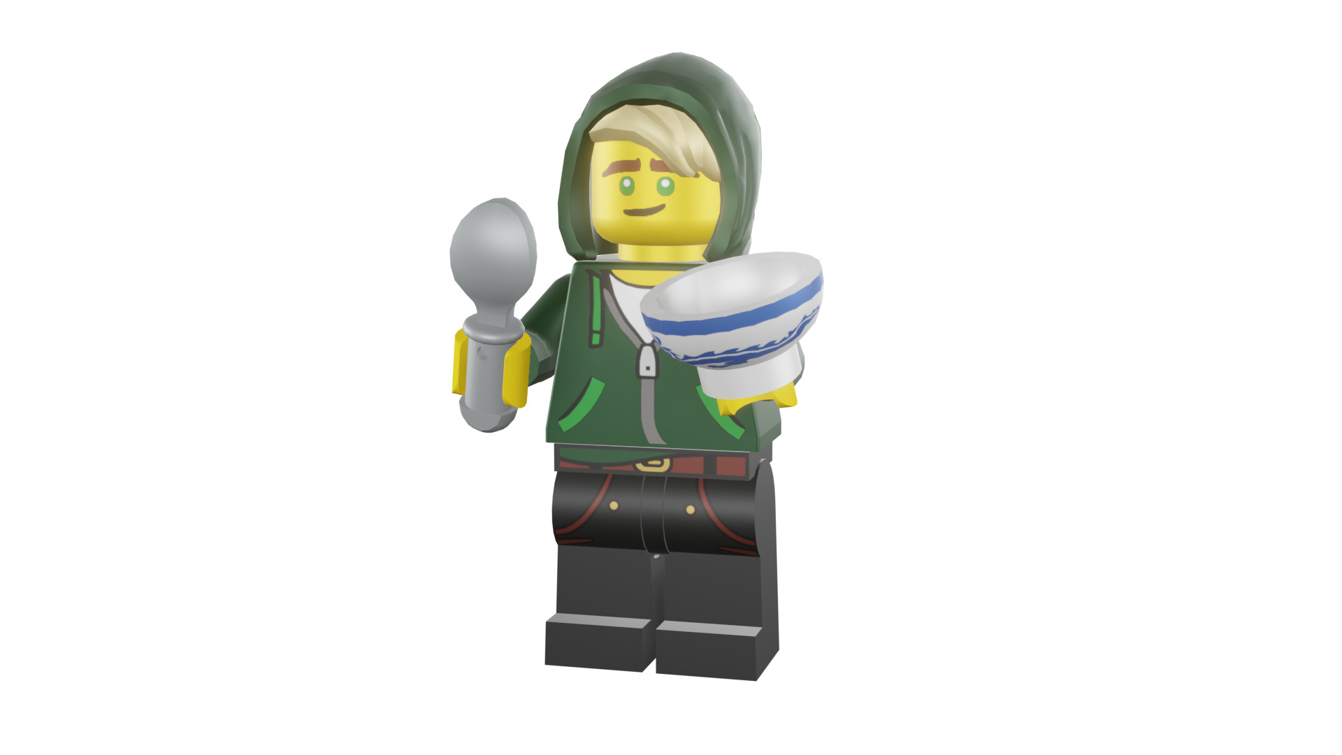 3D print minifigure - 71019-7-Lloyd-Garmadon 3D print model_49