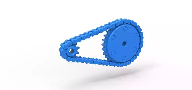 Chain drive Version 4 Scale 1 to 25