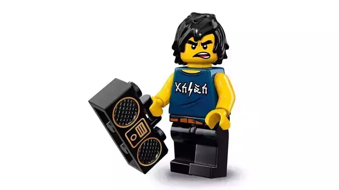 3D print minifigure - 71019-8-Cole 3D print model