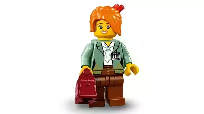 3D print minifigure - 71019-9-Misako