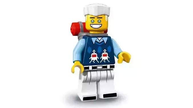 3D print minifigure - 71019-10-Zane