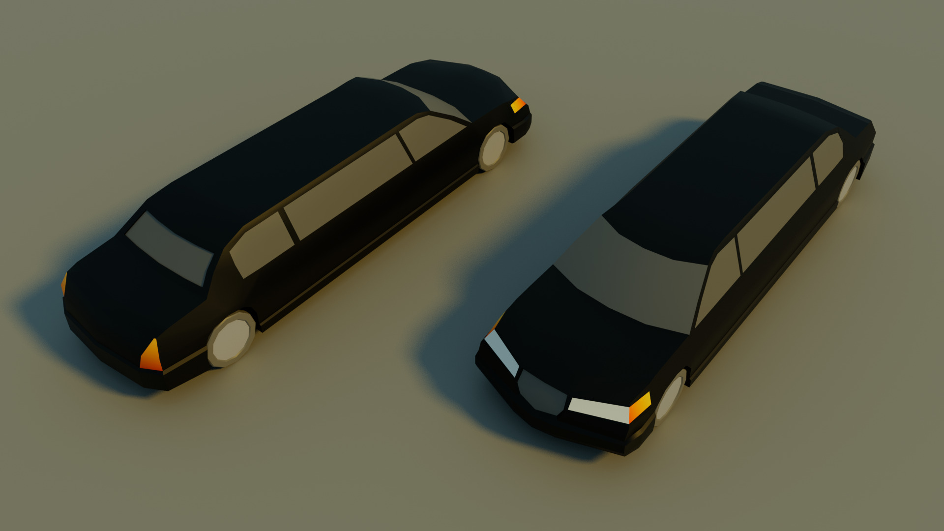 Low Poly City vehicles PACK Low-poly 3D model_31