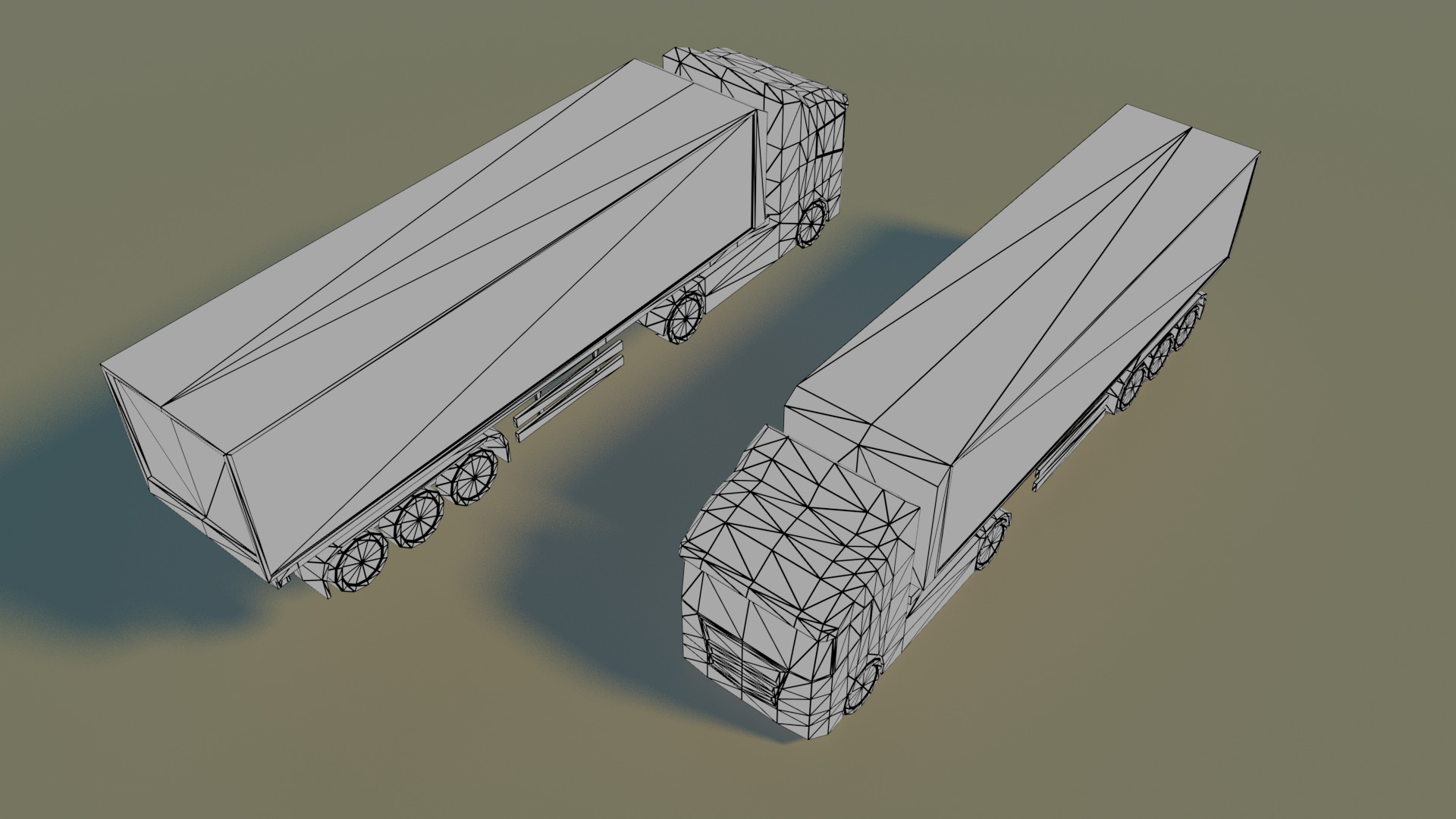 Low Poly City vehicles PACK Low-poly 3D model_40