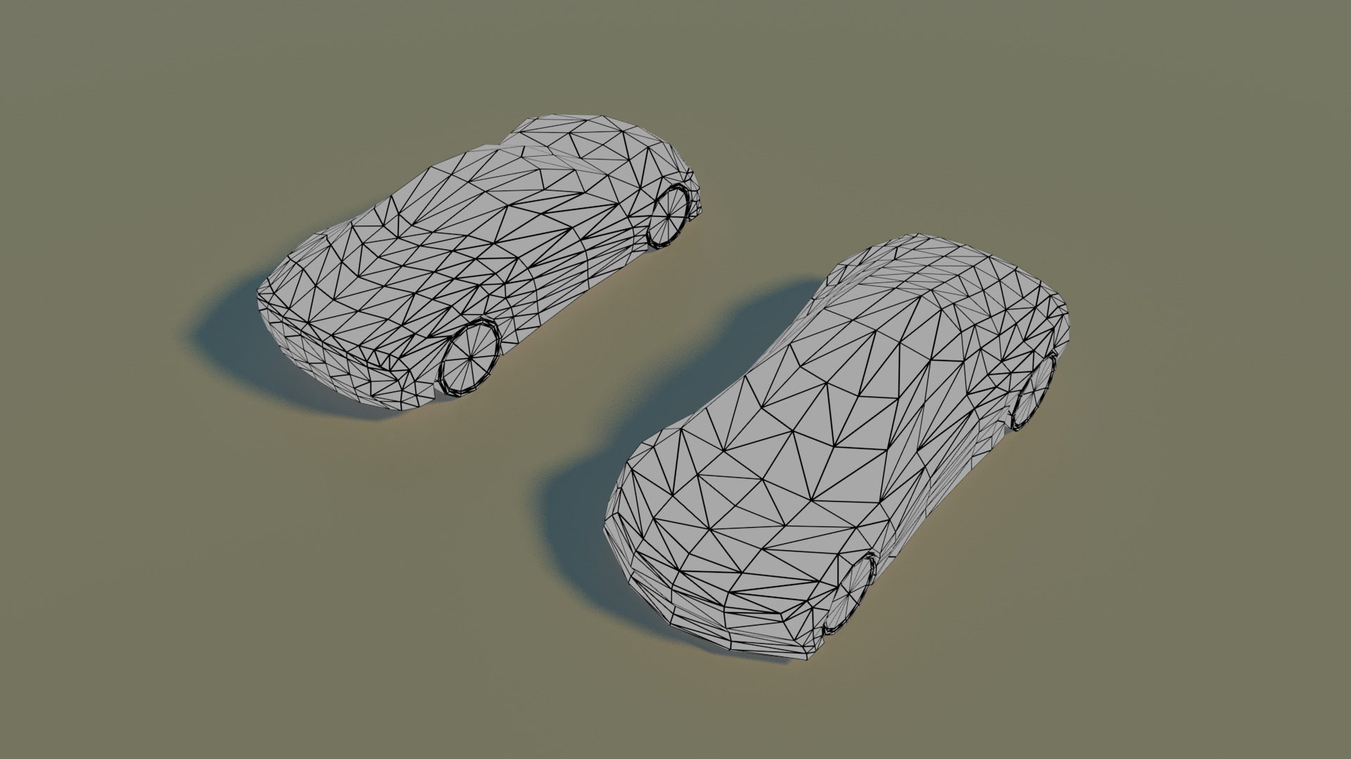 Low Poly City vehicles PACK Low-poly 3D model_24