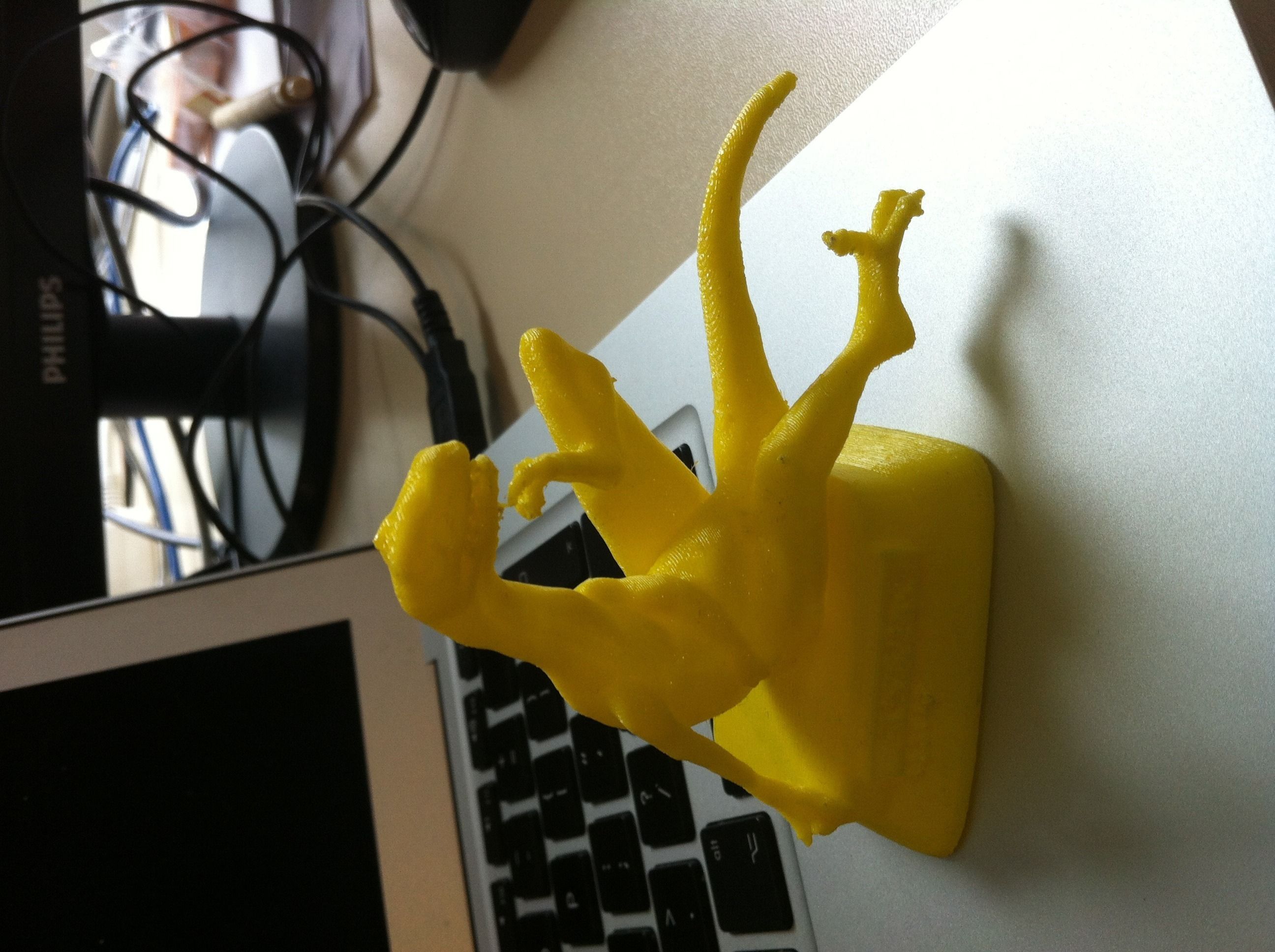 Philosoraptor statue of t - rex Free 3D print model_1